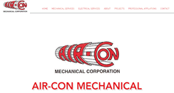 Desktop Screenshot of airconmechanical.com